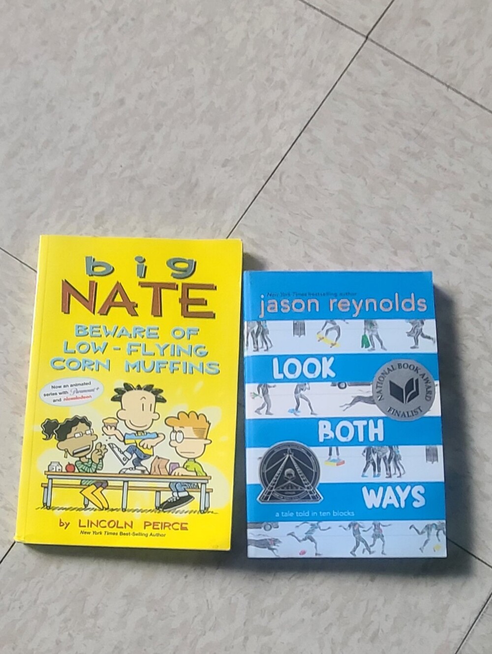 Big Nate Beware of Low-Flying Corn Muffins - Bright Yellow Kids Book